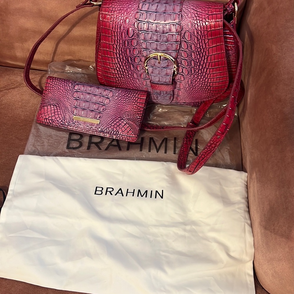 Brahmin Small Nadine Jazzynova bag and Ady